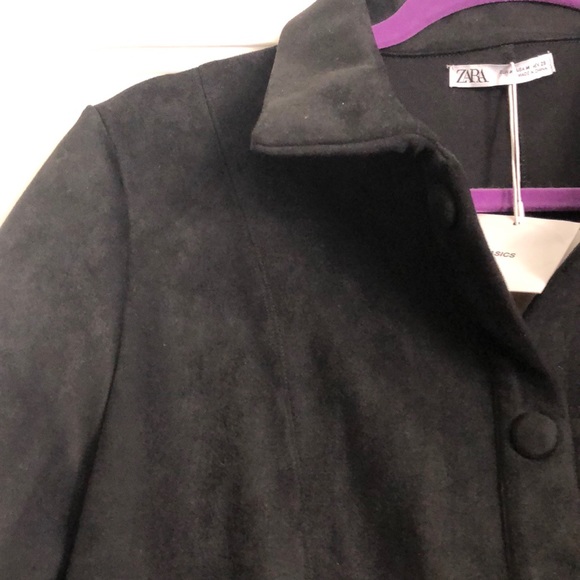 Black suede dress - Picture 6 of 7